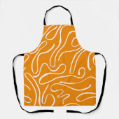 抽象芸術模様 エプロン (正面)