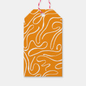 抽象芸術模様 ギフトタグ (正面)