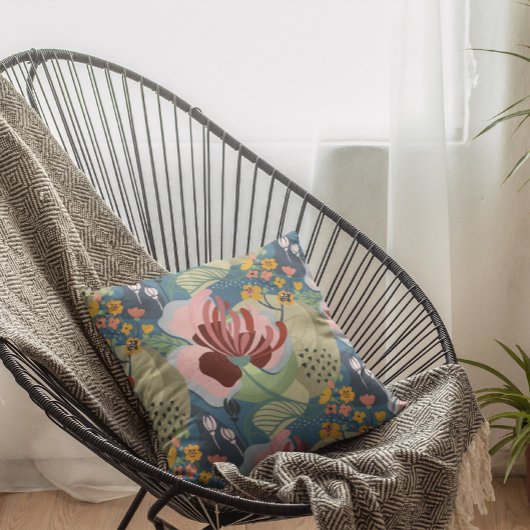 抽象芸術模様 クッション