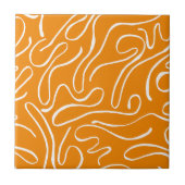 抽象芸術模様 タイル (正面)