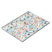 抽象芸術模様 ノートブック (左側)