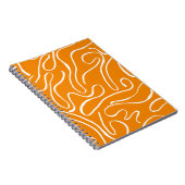 抽象芸術模様 ノートブック (右側)