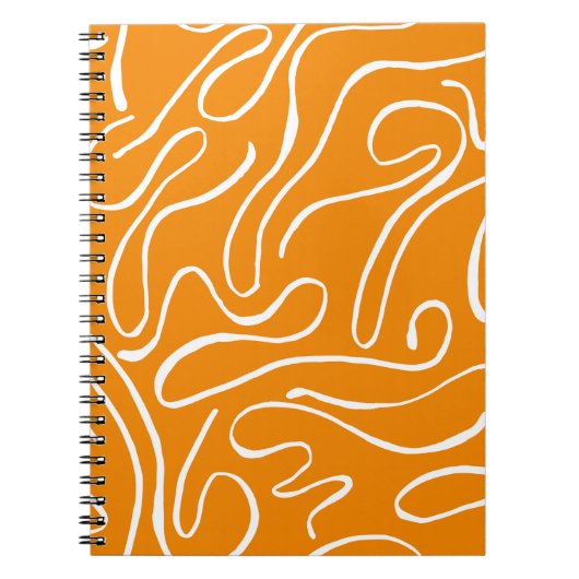 抽象芸術模様 ノートブック (正面)