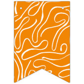 抽象芸術模様 バンティングフラッグ (第1の旗)