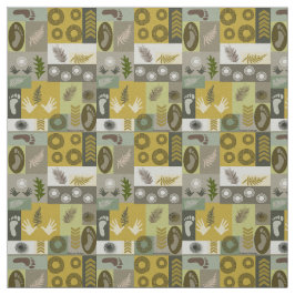 抽象芸術模様 ファブリック