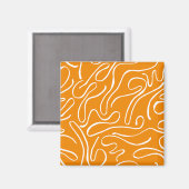 抽象芸術模様 マグネット (正面/裏面)