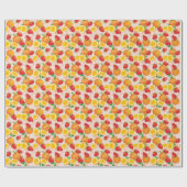 抽象芸術模様 ラッピングペーパー (フラット)