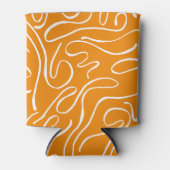 抽象芸術模様 缶クーラー (正面)