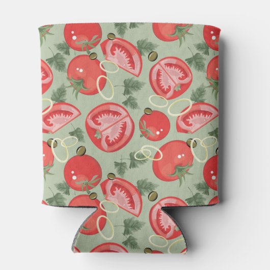 抽象芸術模様 缶クーラー (裏面)