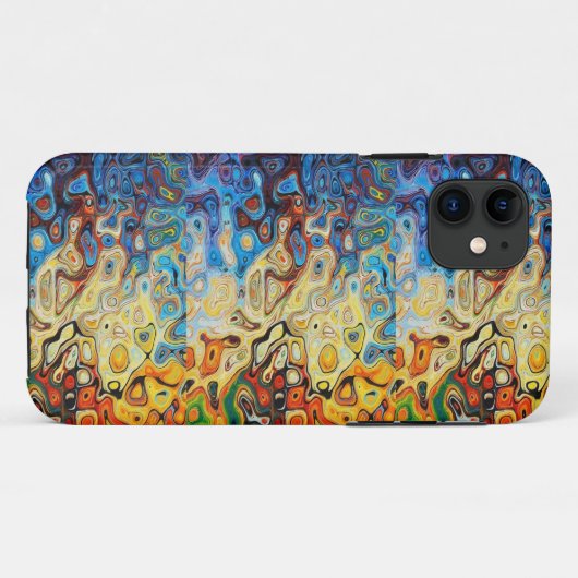 抽象芸術模様 Case-Mate iPhoneケース (裏面(横))