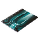 抽象芸術横向きポスター壁紙アート ノートブック (左側)