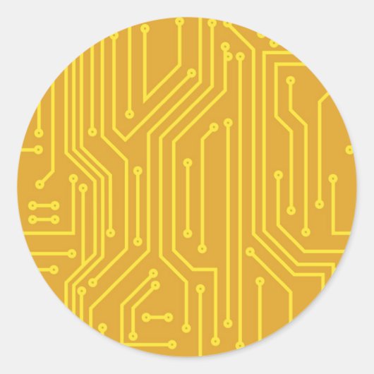 抽象芸術機器 ラウンドシール (正面)