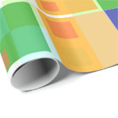 抽象芸術正方形の包み紙 ラッピングペーパー (ロールコーナー)