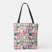 抽象芸術正方形110419 トートバッグ (裏面)