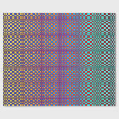 抽象芸術正方形2 ラッピングペーパー (フラット)