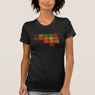 抽象芸術正方形Tシャツ Tシャツ