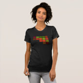 抽象芸術正方形Tシャツ Tシャツ (正面フル)