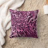 抽象芸術毛のヒョウの肌の柄 クッション (ブランケット)