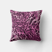 抽象芸術毛のヒョウの肌の柄 クッション (裏面)