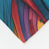 抽象芸術毛布 フリースブランケット (角)