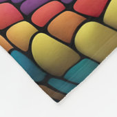 抽象芸術毛布 フリースブランケット (角)