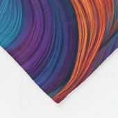 抽象芸術毛布 フリースブランケット (角)