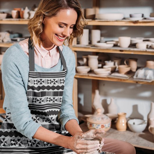 抽象芸術民族アステカ エプロン