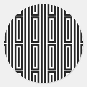 抽象芸術民族背景 ラウンドシール