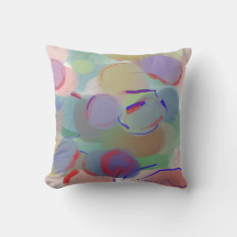 抽象芸術気泡 クッション
