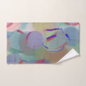 抽象芸術気泡 ハンドタオル (ハンドタオル)