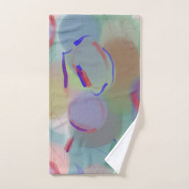 抽象芸術気泡 ハンドタオル