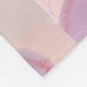 抽象芸術気泡 フリースブランケット (角)