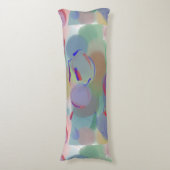 抽象芸術気泡 ボディピロー (正面縦)