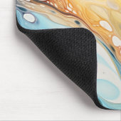 抽象芸術気泡 マウスパッド (コーナー)