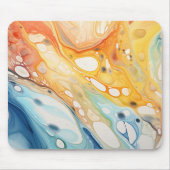 抽象芸術気泡 マウスパッド (正面)