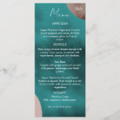 抽象芸術水の結婚色のメニュー メニュー (正面)