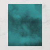 抽象芸術水の色日付を保存 チラシ (裏面)