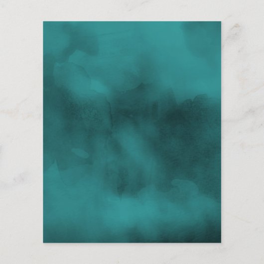 抽象芸術水の色日付を保存 チラシ (裏面)