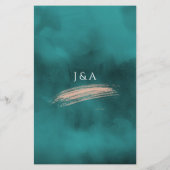 抽象芸術水の色結婚のタイムライン (裏面)