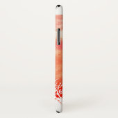 抽象芸術水カラスプラッシュピーコーラルリーフトレンディー Case-Mate iPhoneケース (裏面/右)