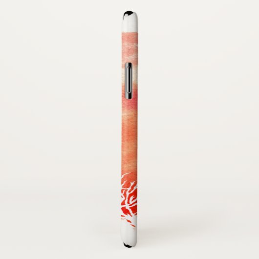 抽象芸術水カラスプラッシュピーコーラルリーフトレンディー Case-Mate iPhoneケース (裏面/右)