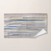 抽象芸術水ストライプアートバスタオルセット バスタオルセット (ハンドタオル)