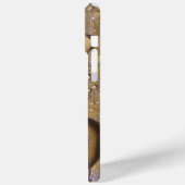 抽象芸術水ビーズステンドウッドクローズアップ写真 Case-Mate iPhoneケース (裏面 / 左)