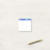 抽象芸術水付箋3" x 3" ポストイット (デスク上)