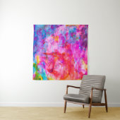 抽象芸術水彩の背景色,背景,pai タペストリー (インサイチュ(横))