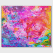 抽象芸術水彩の背景色,背景,pai ラッピングペーパー (フラット)