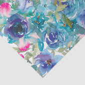 抽象芸術水彩の花の切り離し 薄葉紙 (詳細)
