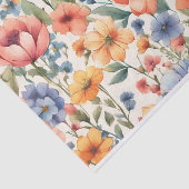 抽象芸術水彩の花(任意の大事な行事) 薄葉紙 (詳細)