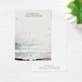 抽象芸術水彩イヤリングジュエリー表示カード (デスク)