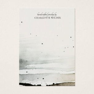 抽象芸術水彩イヤリングジュエリー表示カード